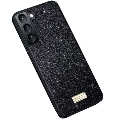 Захисний чохол SULADA Dazzling Glittery для Samsung Galaxy S23 - Black