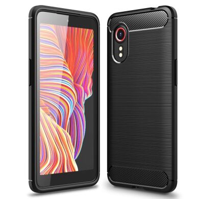 Захисний чохол UniCase Carbon для Samsung Galaxy Xcover 5 (G525) - Black