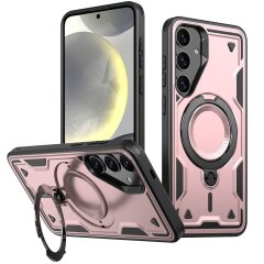 Защитный чехол UniCase Lander Armor для Samsung Galaxy S24 Plus (S926) / Galaxy S25 Plus (S936) - Rose Gold