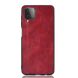 Захисний чохол UniCase Leather Series для Samsung Galaxy A12 (A125) / A12 Nacho (A127) / M12 (M127) - Red