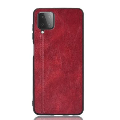 Защитный чехол UniCase Leather Series для Samsung Galaxy A12 (A125) / A12 Nacho (A127) / M12 (M127) - Red