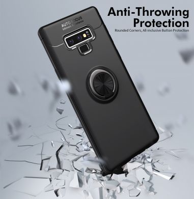 Защитный чехол UniCase Magnetic Ring для Samsung Galaxy Note 9 (N960) - Black / Red