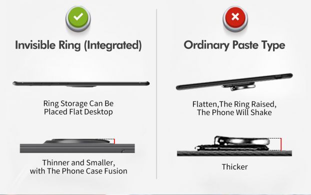 Защитный чехол UniCase Magnetic Ring для Samsung Galaxy Note 9 (N960) - Black / Rose Gold