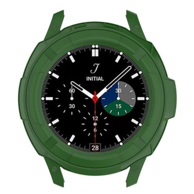 Защитный чехол UniCase Silicone Cover для Samsung Galaxy Watch 4 Classic (42mm) - Green