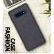 Защитный чехол UniCase Texture Style для Samsung Galaxy S10 (G973) - Dark Blue. Фото 2 из 2