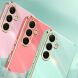 Захисний чохол XINLI Porcelain Magnetic для Samsung Galaxy S25 FE (S731) - Cyan