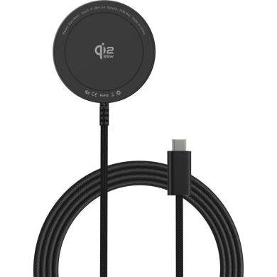 Бездротовий зарядний пристрій Tech-Protect A54 Magnetic 25W Qi2.2 (5906302323913) - Black