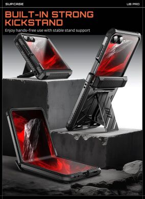 Защитный чехол Supcase Unicorn Beetle Pro Rugged Case with Belt Clip для Samsung Galaxy Flip 8 (843439162280) - Black