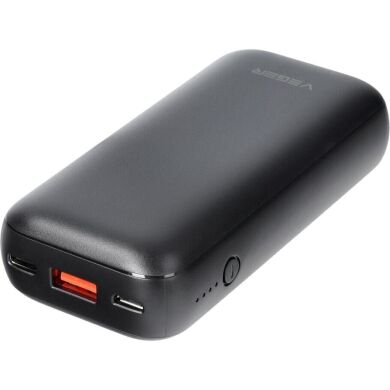 Внешний аккумулятор VEGER S10 PD20W + QC3.0 (10000mAh) - Black