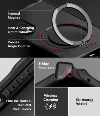 Захисний чохол Ringke Alles Magnetic для Samsung Galaxy Fold 8 (8800380460553) - Black