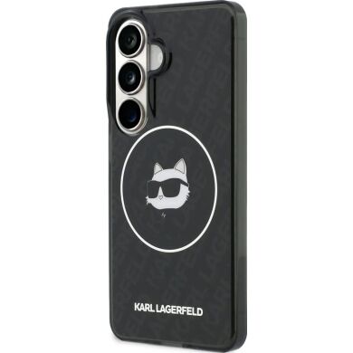 Защитный чехол Karl Lagerfeld IML Repeated Choupette MagSafe для Samsung Galaxy S26 (S942) KLHMS26SHMKBCHOK - Black