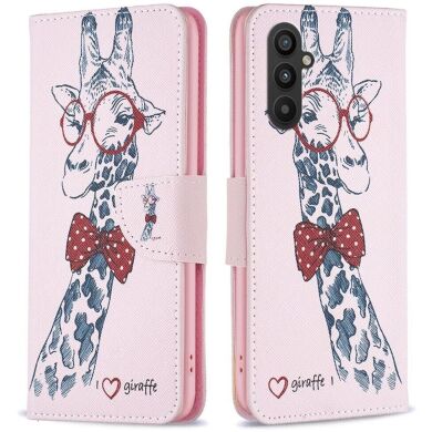 Чехол-книжка Deexe Color Wallet для Samsung Galaxy A25 (A256) - Giraffe