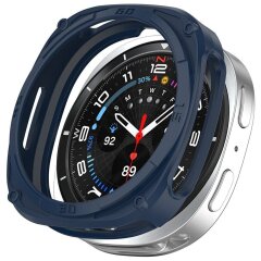 Захисний чохол Deexe Hollow Cover для Samsung Galaxy Watch 8 (40mm) - Midnight Blue