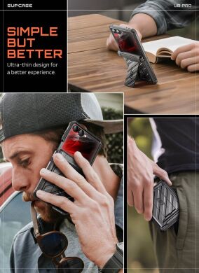 Защитный чехол Supcase Unicorn Beetle Pro Rugged Case with Belt Clip для Samsung Galaxy Flip 8 (843439162280) - Black