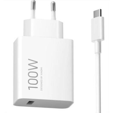 Сетевое зарядное устройство Xiaomi 100W Combo + кабель USB to Type-C&nbsp;(BHR095VEU) - White