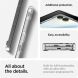 Защитный чехол Spigen (SGP) AirSkin (MagFit) для Samsung Galaxy Flip 7 (ACS09556) - Clear / White. Фото 19 из 19