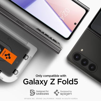 Комплект защитных стекол Spigen (SGP) Screen Protector EZ Fit Glas.tR для Samsung Galaxy Fold 5