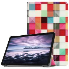 Чехол UniCase Life Style для  Samsung Galaxy Tab A 10.5 (T590/595) - Colorful Checks