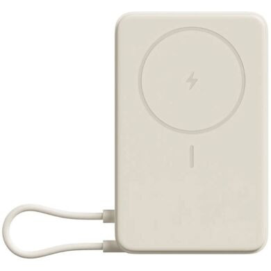 Внешний аккумулятор Xiaomi Magnetic with Stand 15W (10000mAh) BHR08PBGL - Beige