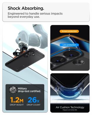 Захисний чохол Spigen Tough Armor (MagFit) для Samsung Galaxy S26 Plus (S947) ACS10715 - Abyss Green