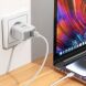 Сетевое зарядное устройство Hoco C135A Rock QC3.0 (20W) - White. Фото 7 из 7