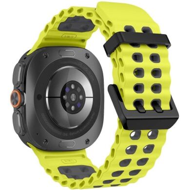 Ремінець Tech-Protect IconBand Pro для Samsung Galaxy Watch Ultra 2 / Ultra / Ultra (2025) - Lime / Black