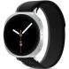 Ремешок Tech-Protect Nylon Stripe для Samsung Galaxy Watch 8 (40/44mm) / 8 Classic - Black / Orange. Фото 1 из 7