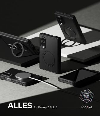 Захисний чохол Ringke Alles Magnetic для Samsung Galaxy Fold 8 (8800380460553) - Black