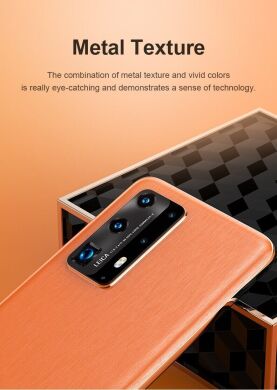 Наклейка на задню панель RockSpace Metalic Series для Samsung Galaxy S20 FE (G780) - Orange