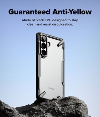 Захисний чохол Ringke Fusion X для Samsung Galaxy S26 Plus (S947) 8800328815124 - Black