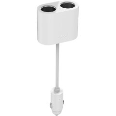 Разветвитель прикуривателя Xiaomi Roidmi 1 to 2 charger adapter (8A) GDS4054RT - White
