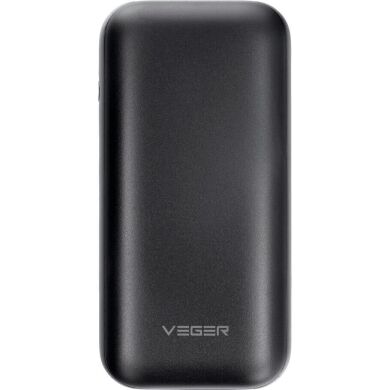 Внешний аккумулятор VEGER S10 PD20W + QC3.0 (10000mAh) - Black