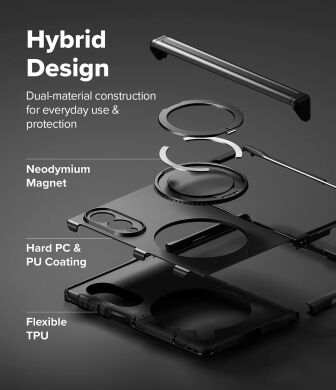 Захисний чохол Ringke Alles Magnetic для Samsung Galaxy Fold 8 (8800380460553) - Black