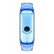 Ремешок Deexe Translucent Strap для Samsung Galaxy Fit 2 (SM-R220) - Transparent Blue. Фото 5 из 15