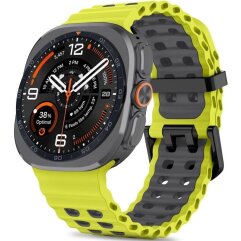 Ремінець Tech-Protect IconBand Pro для Samsung Galaxy Watch Ultra 2 / Ultra / Ultra (2025) - Lime / Black