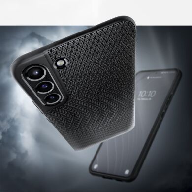 Защитный чехол Spigen (SGP) Liquid Air для Samsung Galaxy S22 Plus (S906) - Matte Black