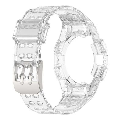 Ремінець Deexe Solid Color для Samsung Galaxy Watch 4 / 5 (44mm) - Transparent