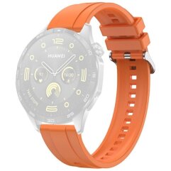 Ремінець Deexe Silicone Band для годинників з шириною кріплення 18 мм - Orange