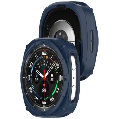 Захисний чохол Deexe Hollow Cover для Samsung Galaxy Watch 8 (40mm) - Midnight Blue
