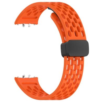 Ремешок Deexe Eclipse для Samsung Galaxy Fit 3 - Orange