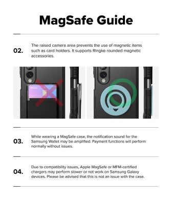 Захисний чохол Ringke Alles Magnetic для Samsung Galaxy Fold 8 (8800380460553) - Black