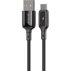 Кабель Proove Flex Metal USB to Type-C (3A, 1m) - Black