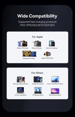 Кабель Baseus PicoGo Type-С to Type-C (240W, 1m) E0423300 - Black