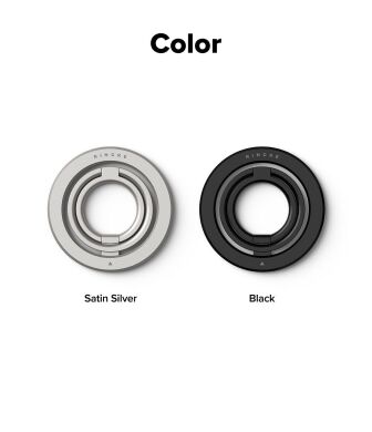 Магнітне кільце-тримач Ringke Dual Magnetic Smart Ring (8800328816848) - Black