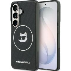 Защитный чехол Karl Lagerfeld IML Repeated Choupette MagSafe для Samsung Galaxy S26 (S942) KLHMS26SHMKBCHOK - Black