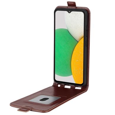 Чохол Deexe Flip Case для Samsung Galaxy A03 Core (A032) - Brown