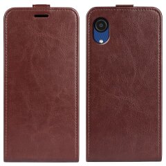 Чехол Deexe Flip Case для Samsung Galaxy A03 Core (A032) - Brown