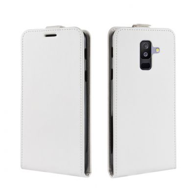 Чохол Deexe Flip Case для Samsung Galaxy A6+ 2018 (A605) - White