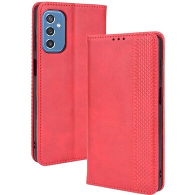 Чохол Deexe Retro Style для Galaxy M52 (M526) - Red