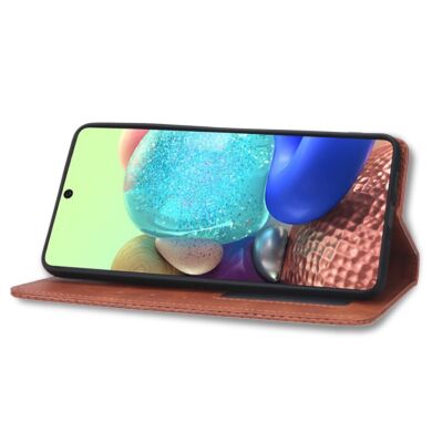 Чохол Deexe Retro Style для Samsung Galaxy A73 - Brown